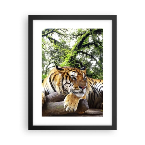 Affisch i svart ram - Med vänlig hälsning - 30x40 cm