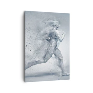 Canvastavla - Bild på duk - Kristallren energi - 50x70 cm