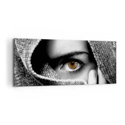 Canvastavla - Bild på duk - Lär känna hemligheten - 100x40 cm