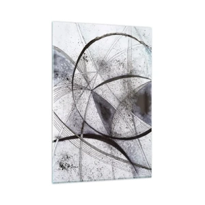 Glastavla - Bild på glas - Futuristisk fantasi - 80x120 cm