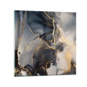 Glastavla - Bild på glas - En stens liv - 60x60 cm