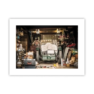 Affisch - Tillbaka till det förflutna - 40x30 cm