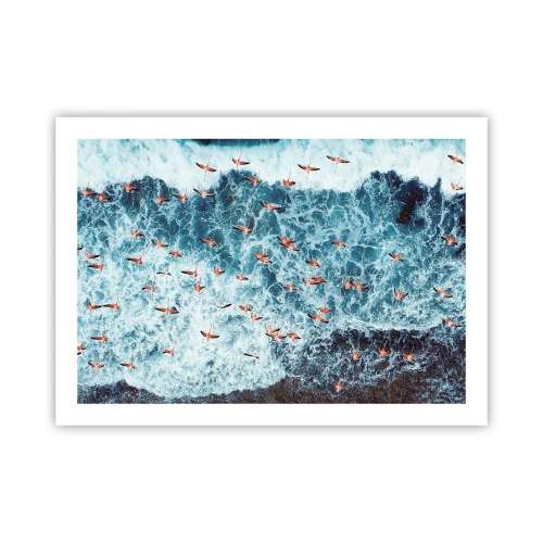 Affisch - Kustparad - 70x50 cm