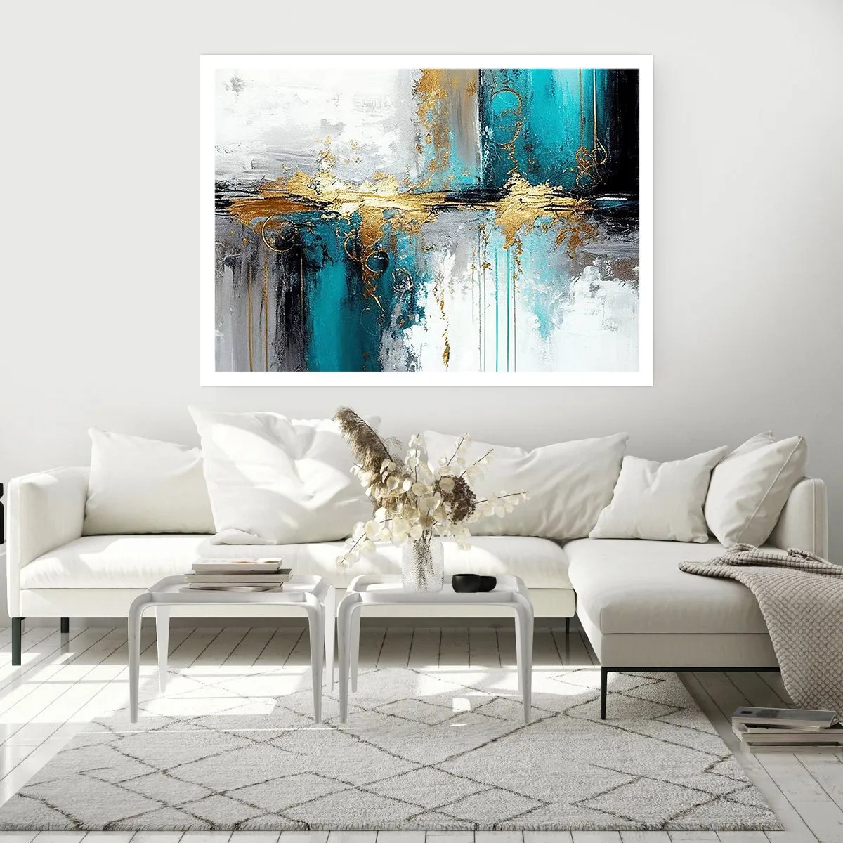 Affisch - Allting flödar - 91x61 cm