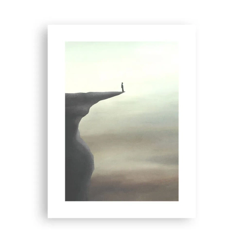 Affisch - Uppåt, naturligtvis! - 30x40 cm