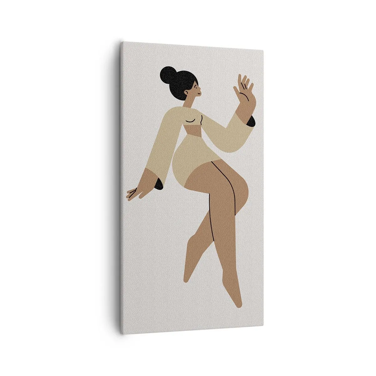 Canvastavla - Bild på duk - Form av stil - 55x100 cm