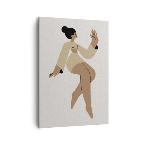 Canvastavla - Bild på duk - Form av stil - 50x70 cm