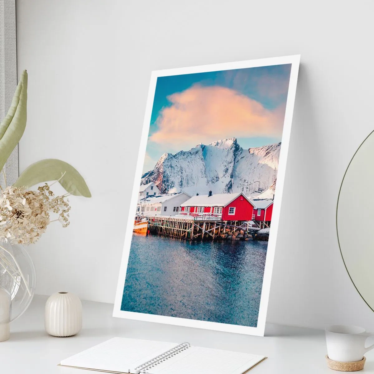 Affisch - Nordligt gömställe - 61x91 cm