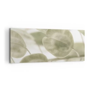 Canvastavla - Bild på duk - I början fanns det löv... - 120x50 cm