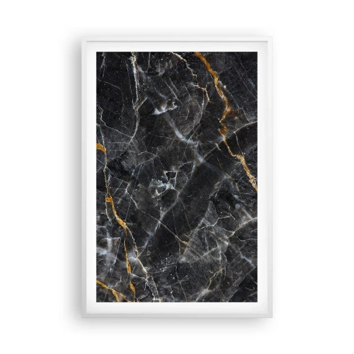 Affisch i vit ram - Stenens interna liv - 61x91 cm