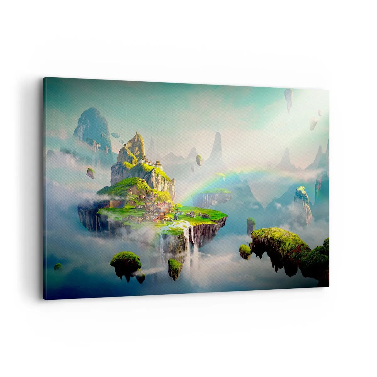 Canvastavla - Bild på duk - Mellanhimmel - 100x70 cm