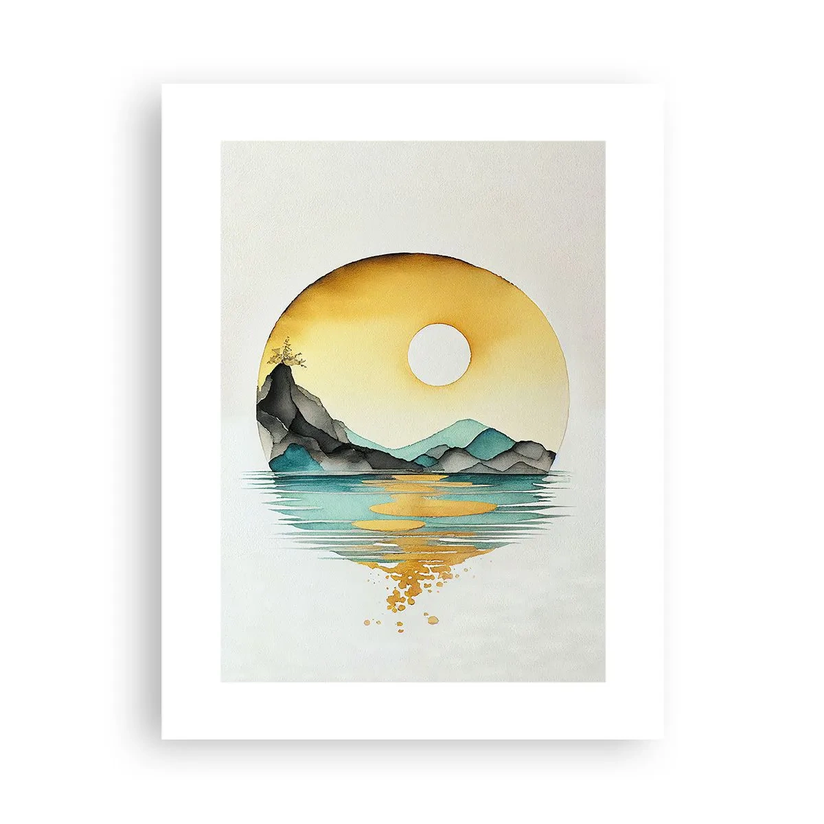 Affisch - I en cirkel av skönhet - 30x40 cm