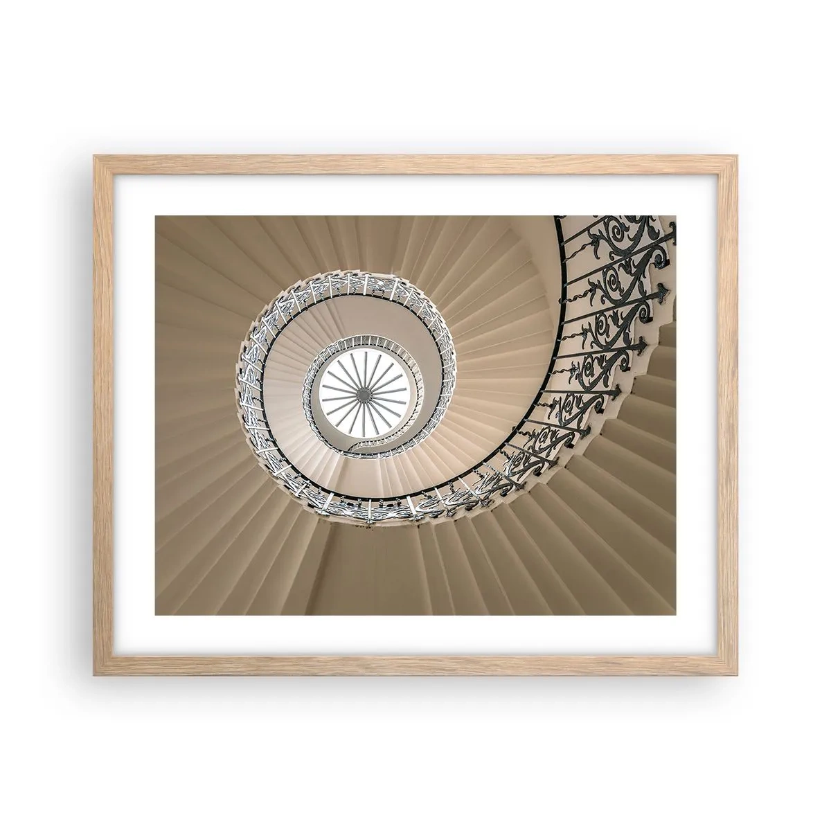 Affisch i ram av ljusek - I musslans mitt - 50x40 cm