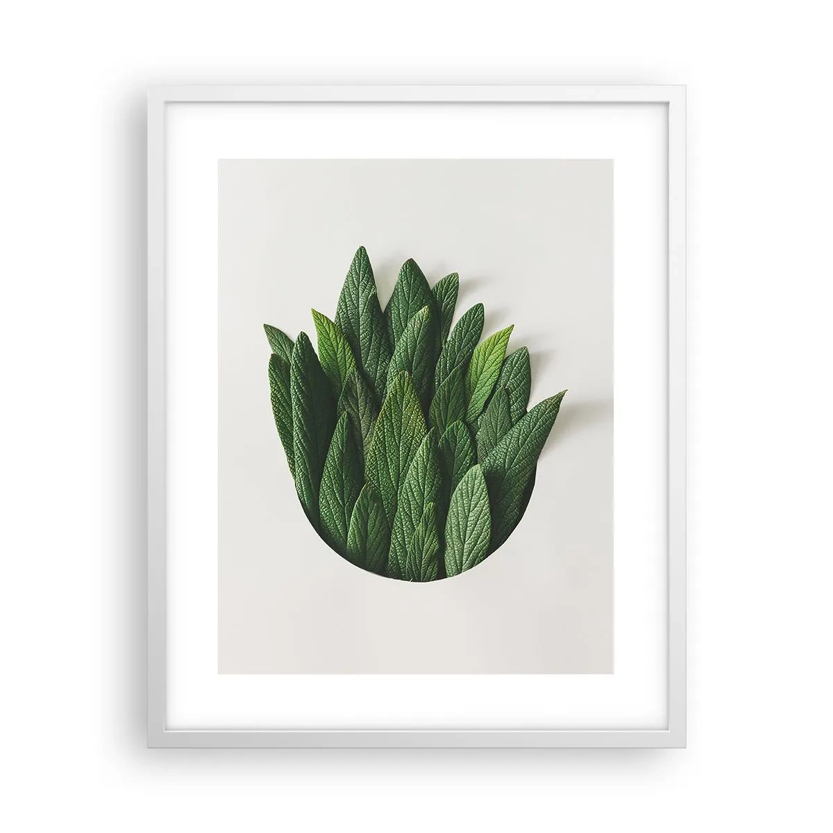 Affisch i vit ram - Ostoppbar nyfikenhet - 40x50 cm