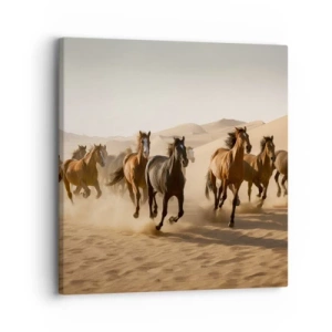 Canvastavla - Bild på duk - Fri som vinden - 30x30 cm