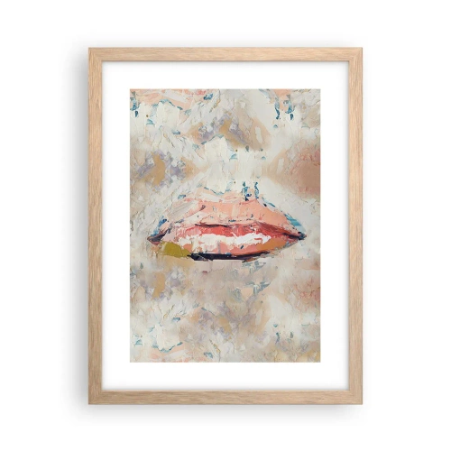 Affisch i ram av ljusek - Väcker sinnen - 30x40 cm