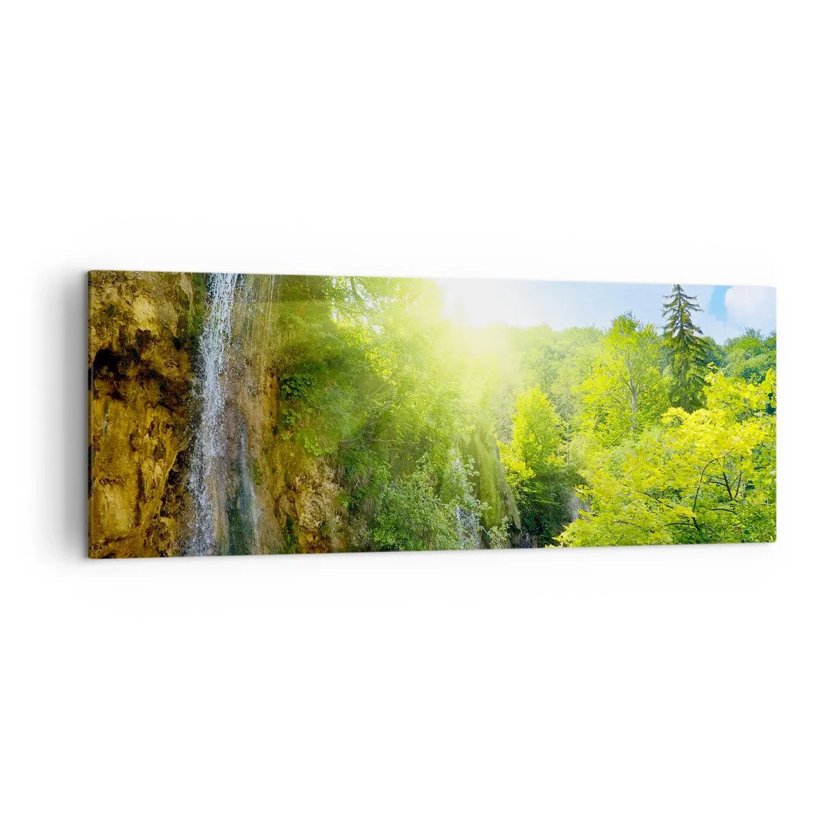 Canvastavla - Bild på duk - Det måste vara Eden - 140x50 cm