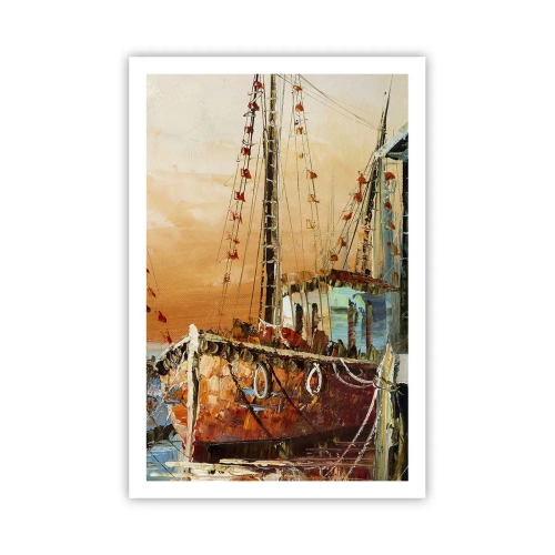 Affisch - Lugn hemresa - 61x91 cm