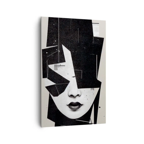 Canvastavla - Bild på duk - Djupt dold - 80x120 cm