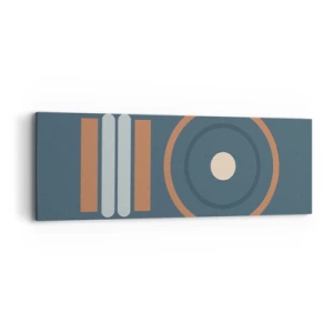 Canvastavla - Bild på duk - Sakens kärna - 90x30 cm