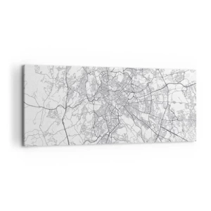 Canvastavla - Bild på duk - Romersk ring - 100x40 cm
