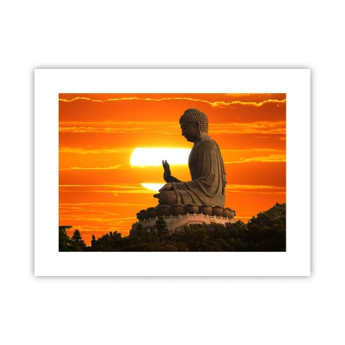 Affisch - Utan rädsla för världen - 40x30 cm