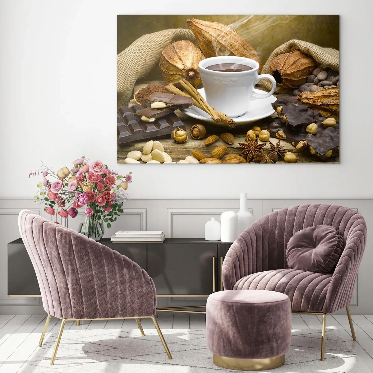 Glastavla - Bild på glas - För de som söker upplevelser - 100x70 cm