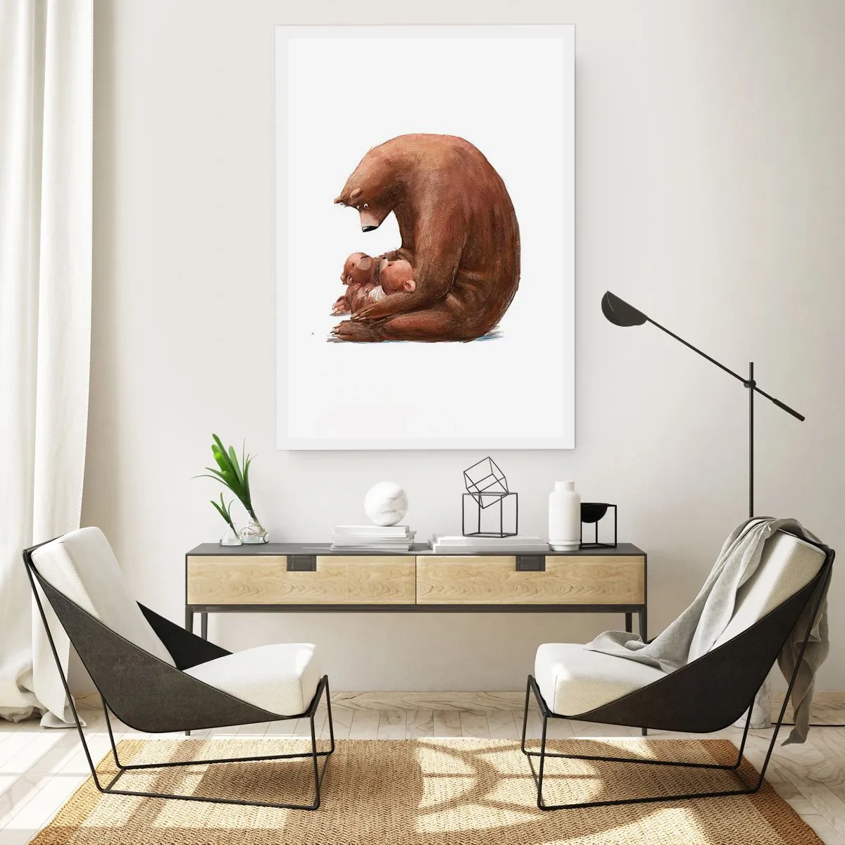 Affisch - Söta drömmar, barn - 50x70 cm