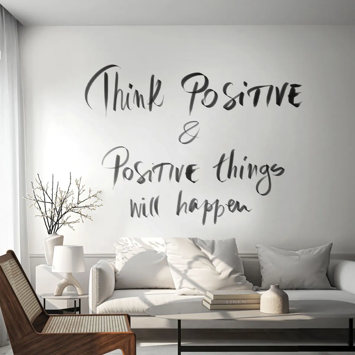 Fototapet Standard Eco - Hur ska man leva? - Typografi, Bekräftelse, Maxim - 450x315 cm