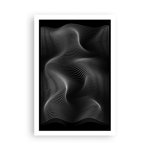 Affisch - Ljusets dans i rymden - 61x91 cm