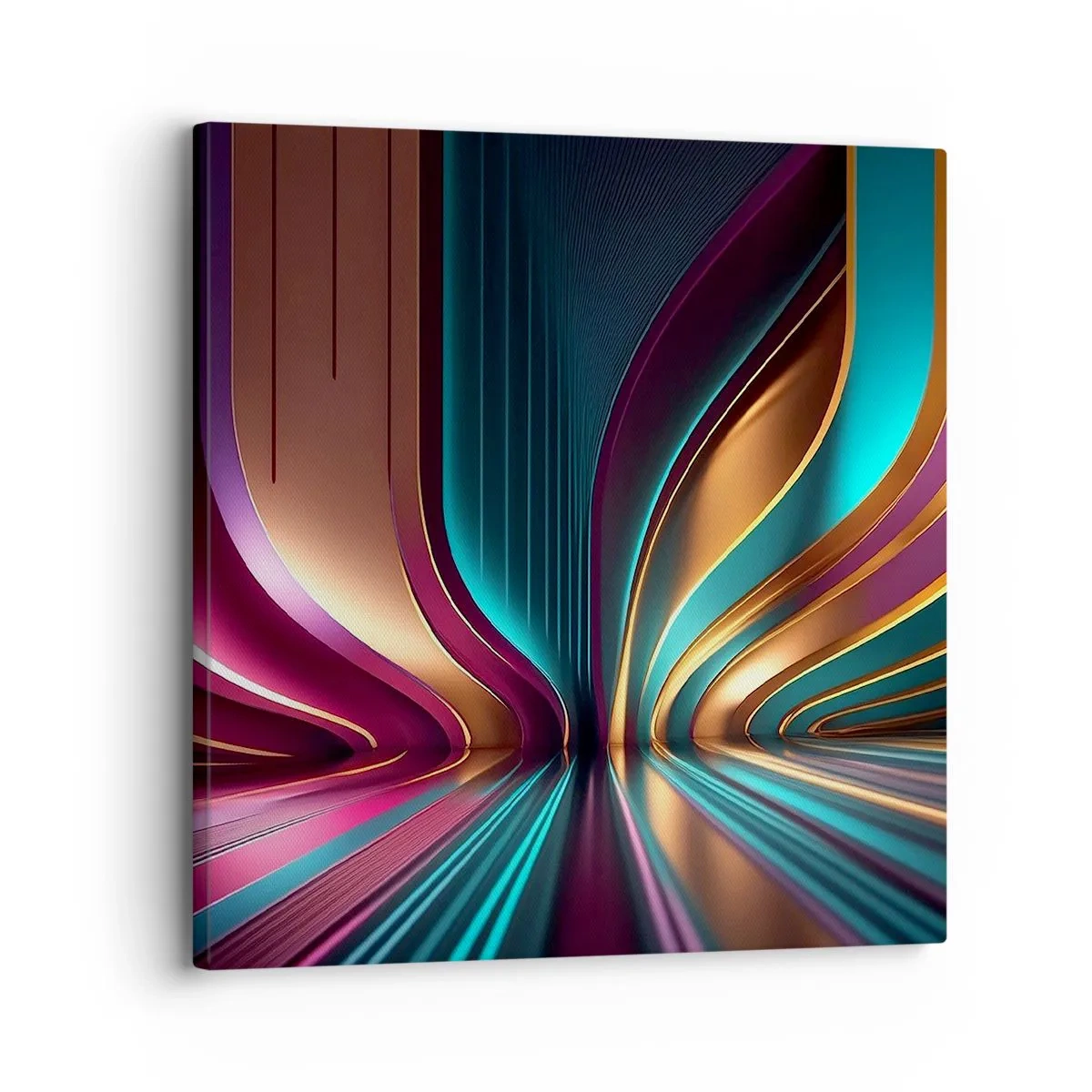 Canvastavla - Bild på duk - Ljusets arkitektur - 30x30 cm