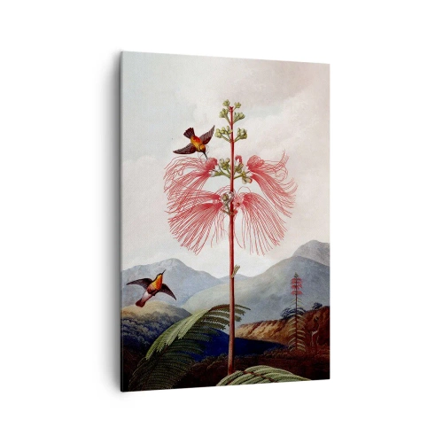 Canvastavla - Bild på duk - I ett tropiskt paradis - 70x100 cm