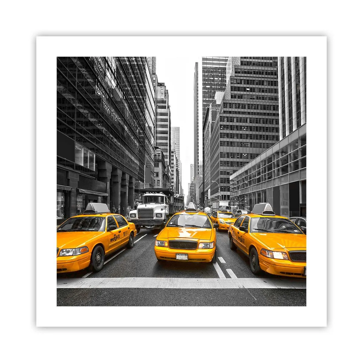 Affisch - Vi färgar denna stad - 50x50 cm