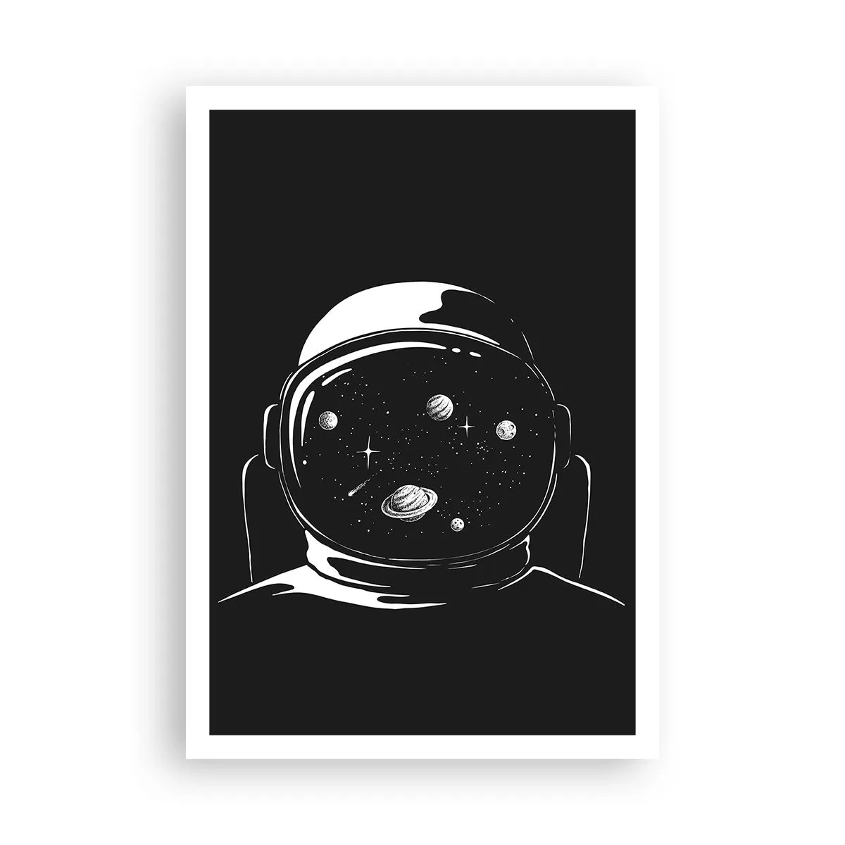 Affisch - Fin utsikt - 70x100 cm