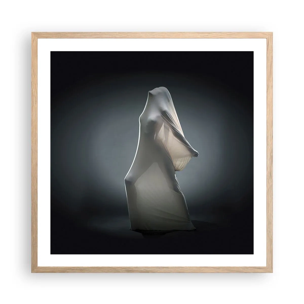 Affisch i ram av ljusek - Dolda drömmar - 60x60 cm