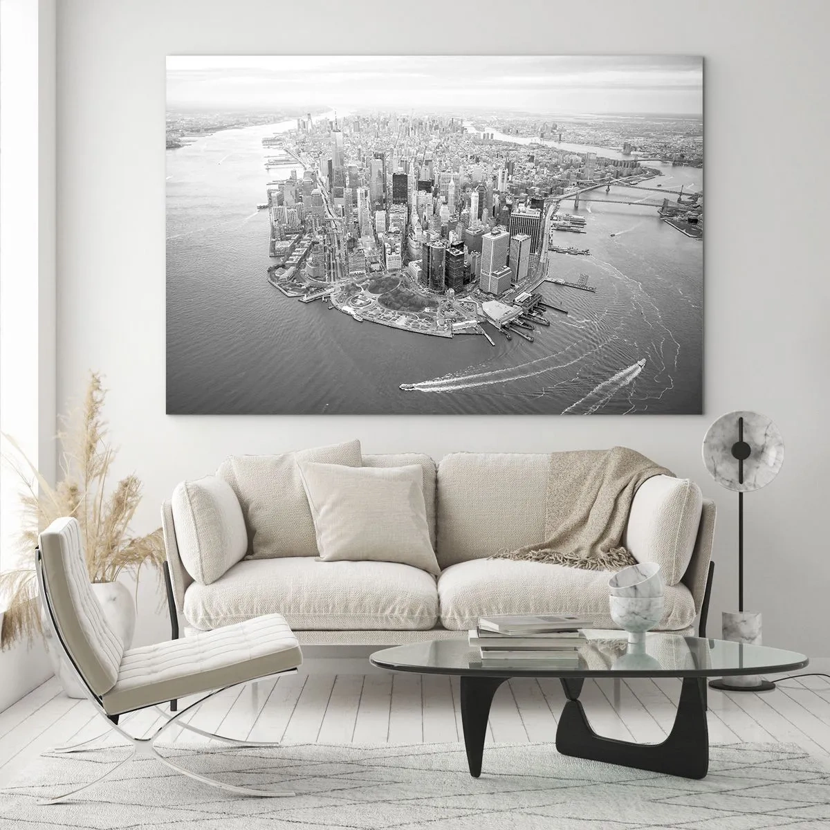 Glastavla - Bild på glas - Hur man inte älskar? - 120x80 cm