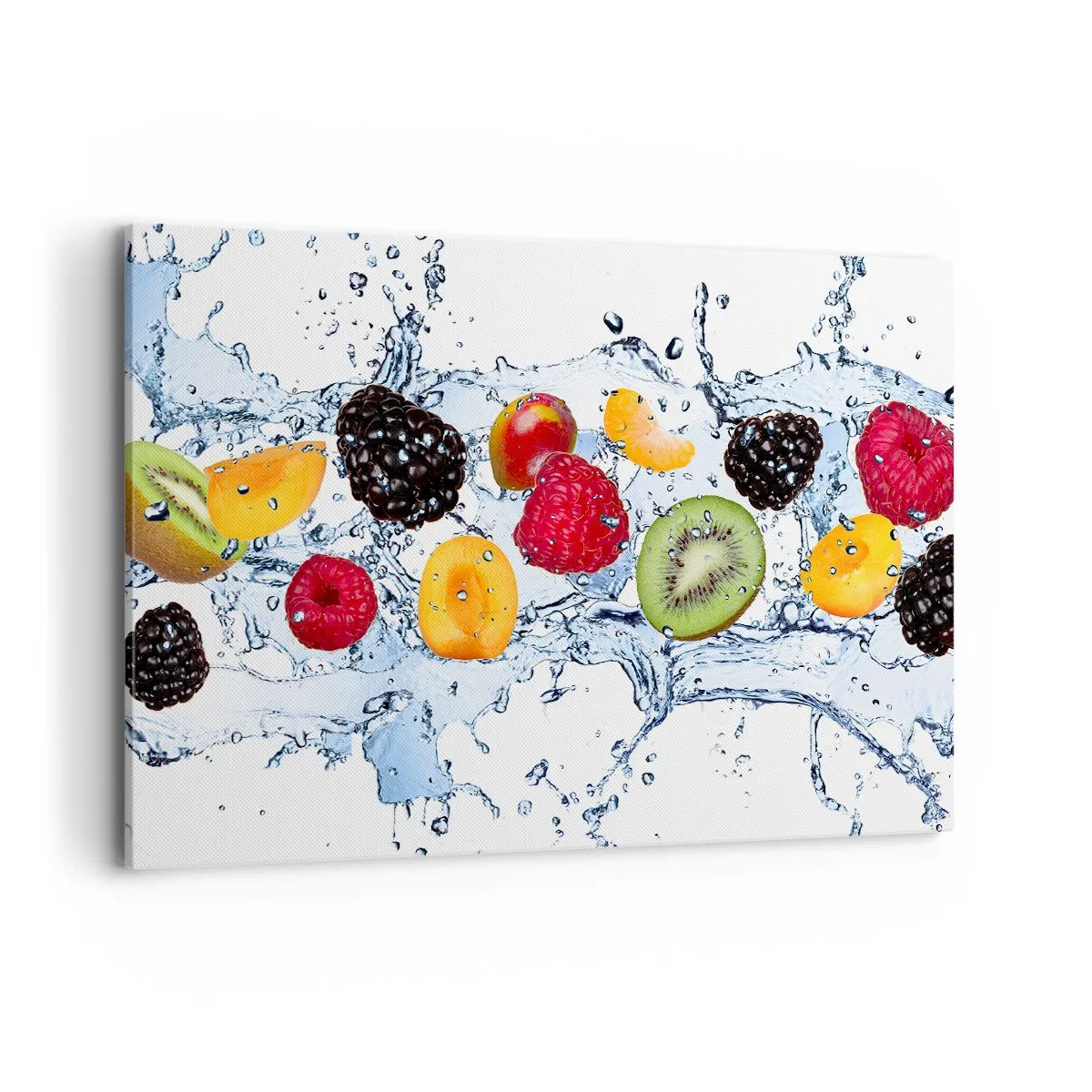 Canvastavla - Bild på duk - Lek med oss - 120x80 cm