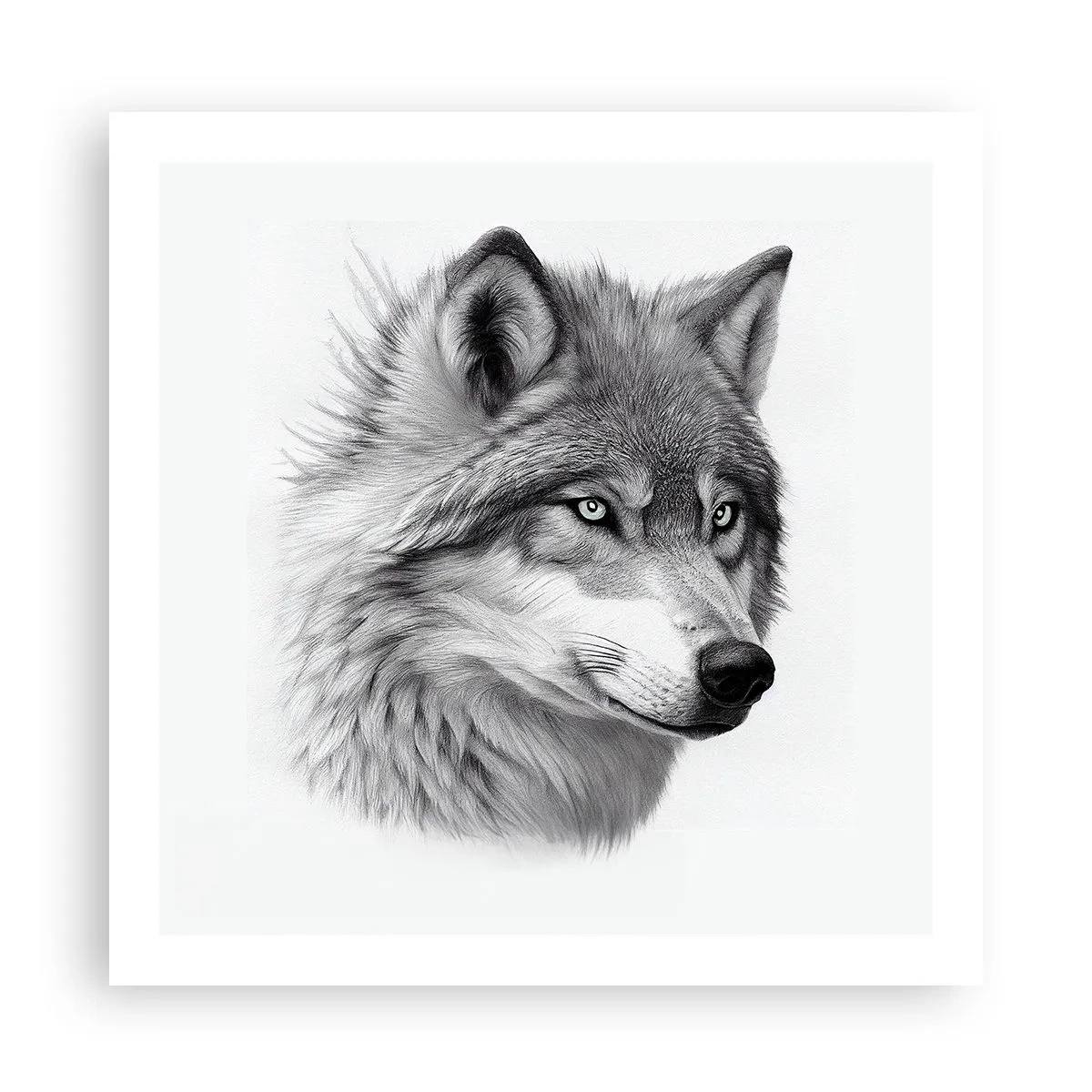 Affisch - Alfa - utan tvekan - 60x60 cm