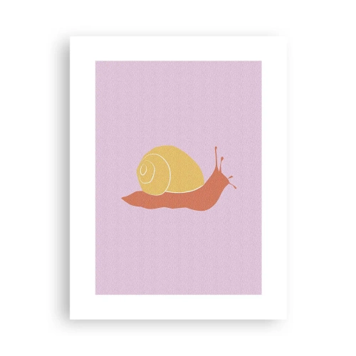 Affisch - Det är ingen brådska - 30x40 cm