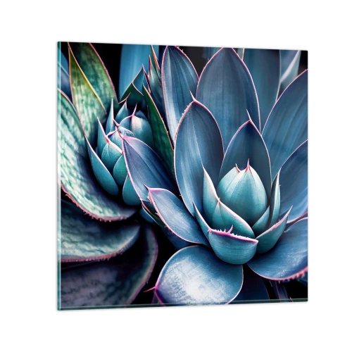 Glastavla - Bild på glas - Vital kraft - 30x30 cm