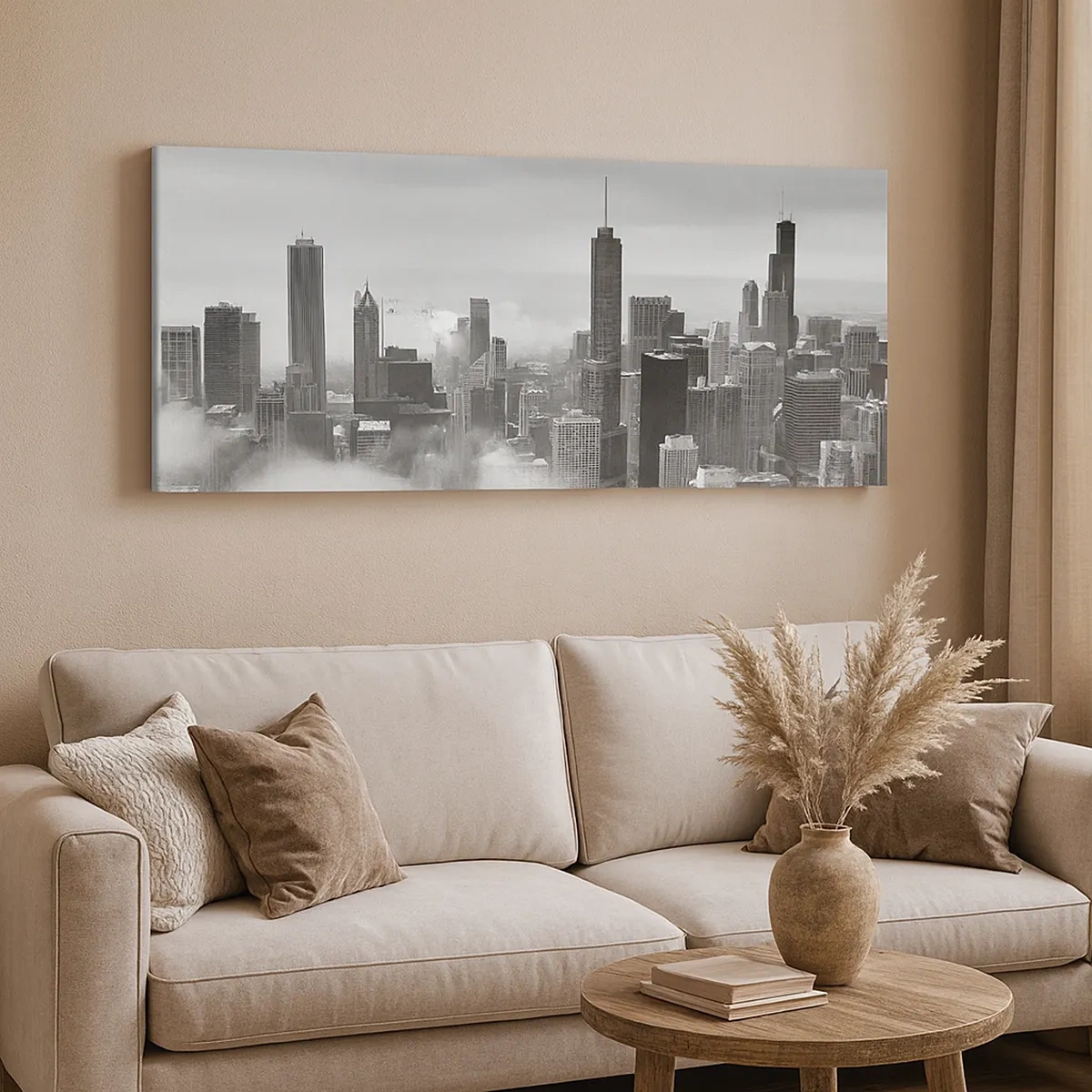 Canvastavla - Bild på duk - Amerikanskt landskap - 30x30 cm