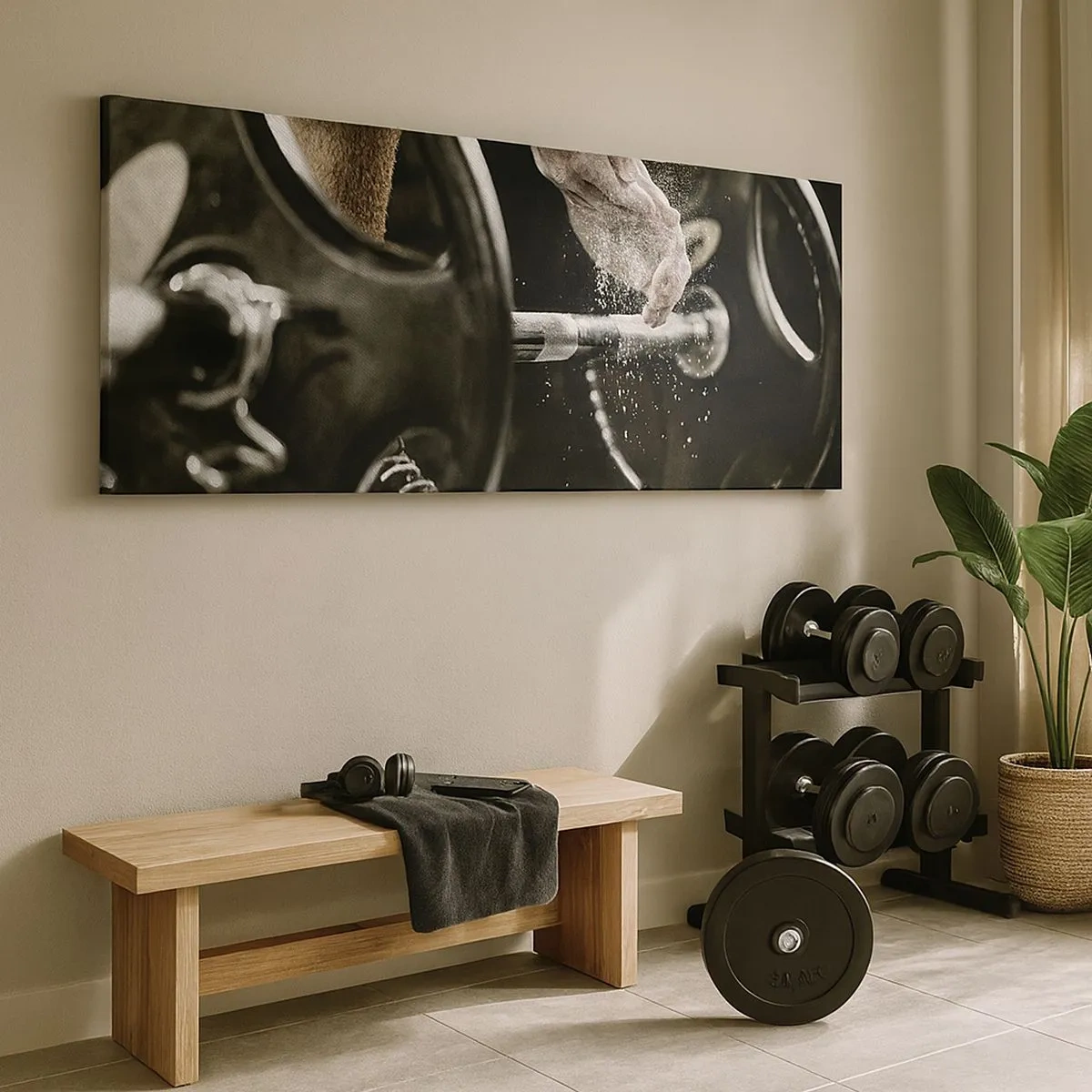 Canvastavla - Bild på duk - Utmaningen accepterad! - 100x40 cm