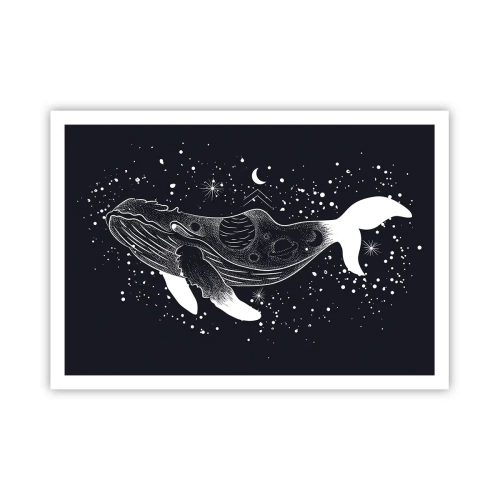 Affisch - I universumets hav - 100x70 cm