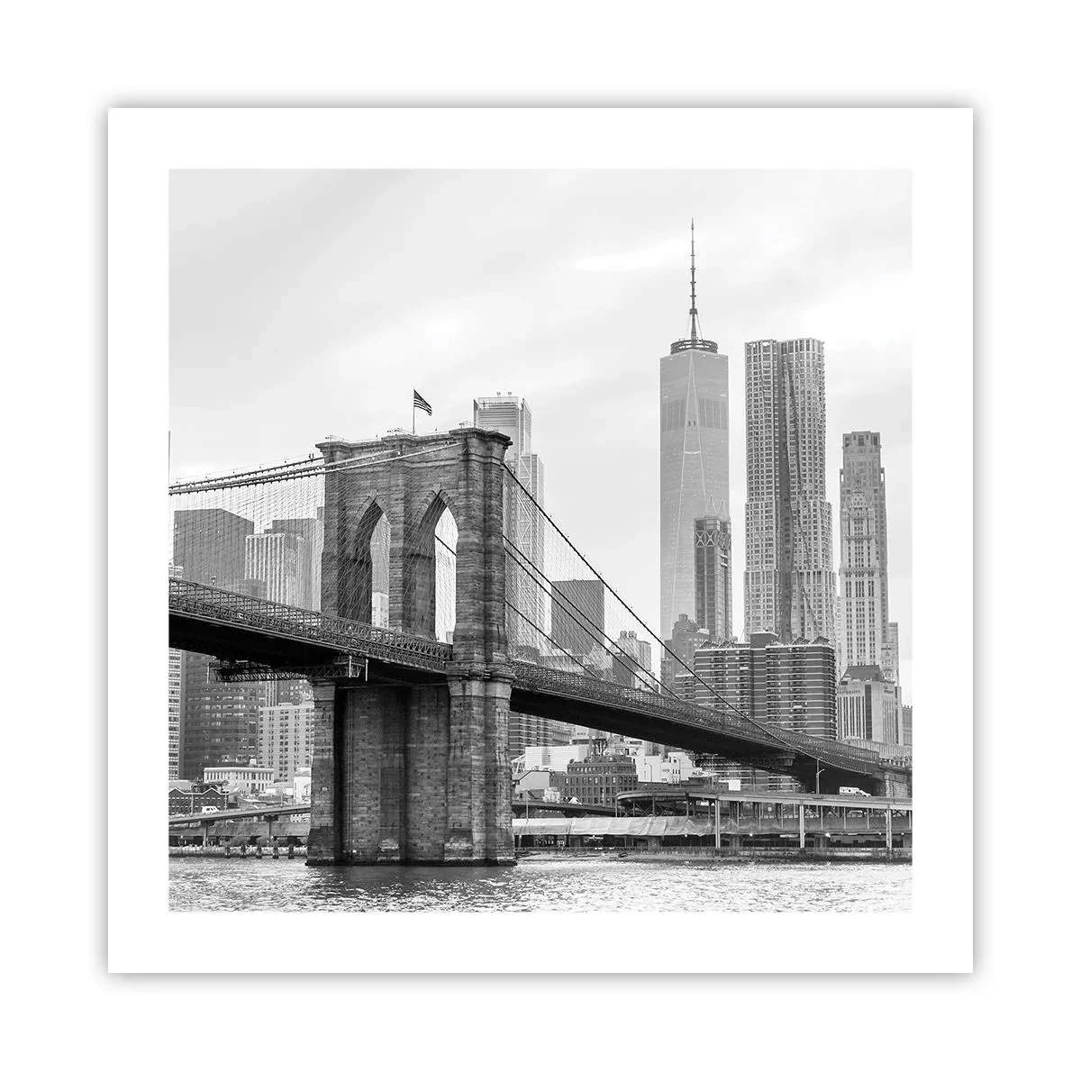 Affisch - New York stämning - 50x50 cm
