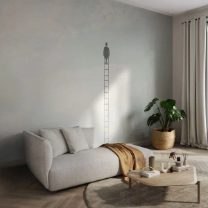 Fototapet Premium Canvas - Var över det - Abstraktion, Man, Bit - 200x140 cm