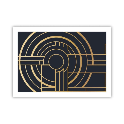 Affisch - Sakernas gång - 70x50 cm