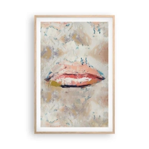 Affisch i ram av ljusek - Väcker sinnen - 61x91 cm