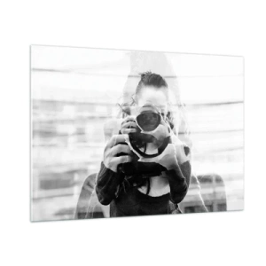 Glastavla - Bild på glas - Skapare och material - 100x70 cm