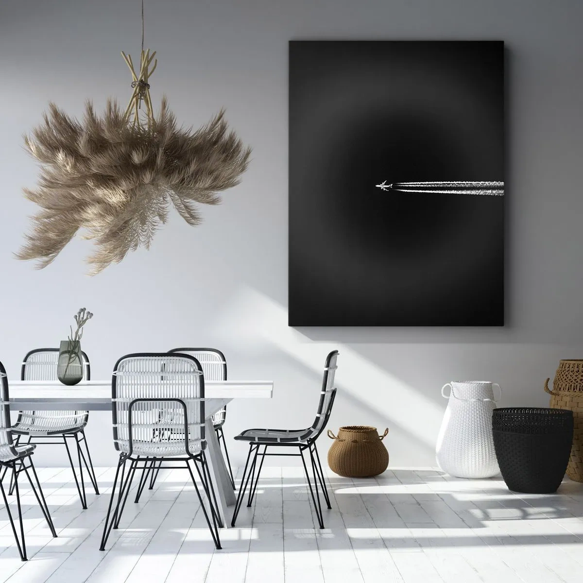 Canvastavla - Bild på duk - I en annan dimension - 45x80 cm