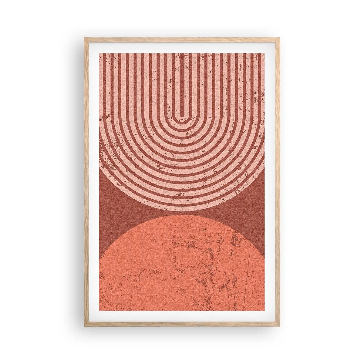 Affisch i ram av ljusek - Nära relation - 61x91 cm